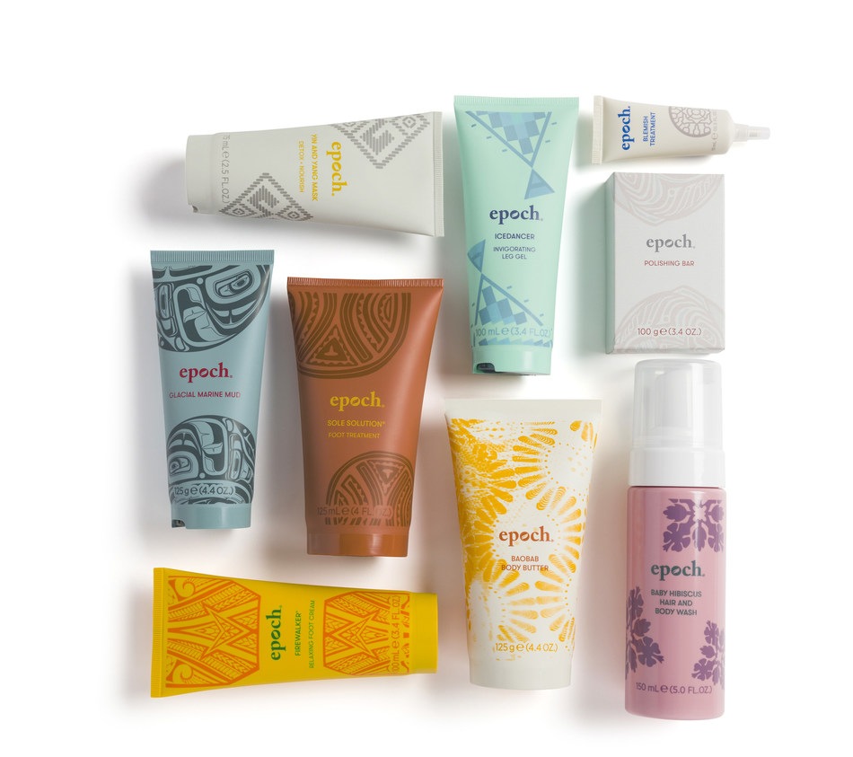 skin product packaging