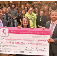 Le-Vel Raises $250,000 in Support of National Breast Cancer Foundation