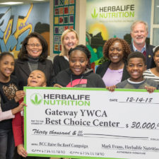Herbalife Donates $30,000 to Build New Roof for Winston-Salem YWCA