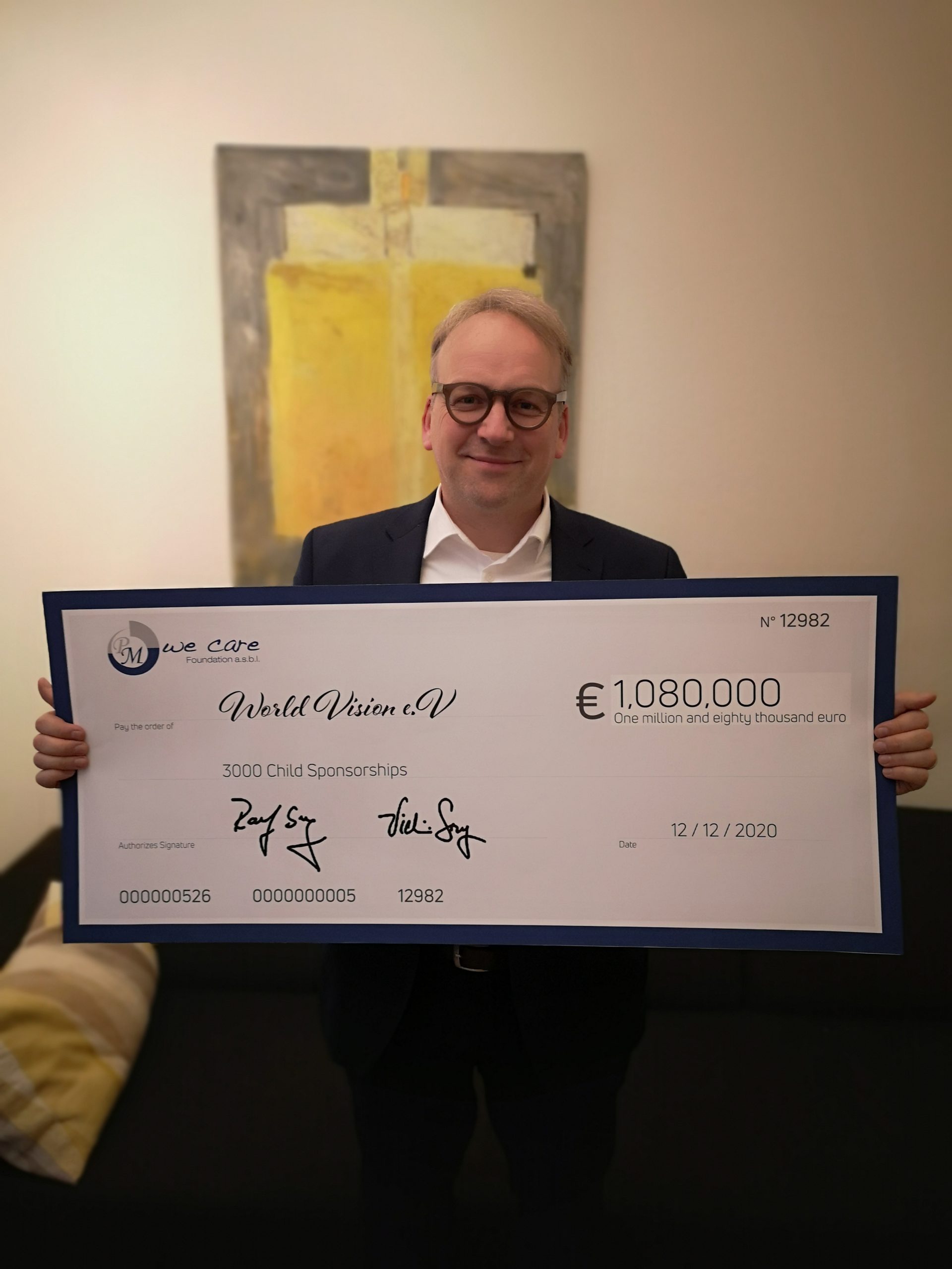 PM-International Donates Over 1 Million Euros to World Vision - Direct  Selling News