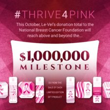 Le-Vel Kicks Off Month-Long Support of National Breast Cancer Foundation