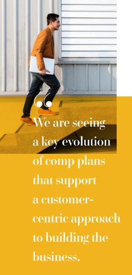 Quote: We are seeing a key evolution of compa plans that support a customer-centric approach to building the business.