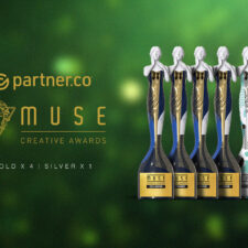 Partner.Co Wins 5 MUSE Creative Awards  