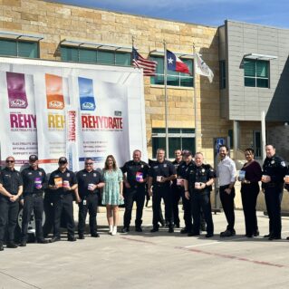 AdvoCare Supports Richardson First Responders with Donation of Rehydrate Products