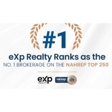 eXp Realty Named #1 Brokerage on the NAHREP Top 250