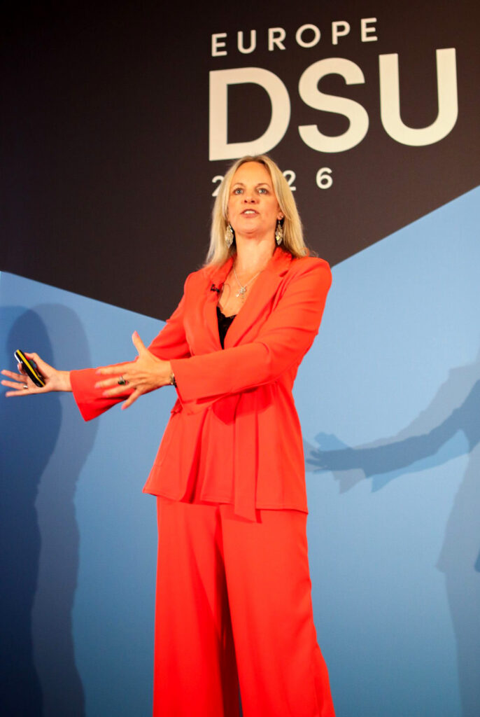Susannah Schofield OBE speaks at DSU Europe
